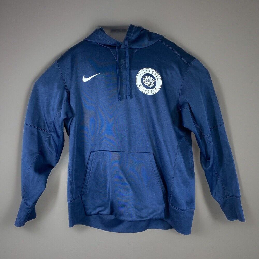 Nike Villanova Wildcats  Hoodie Mens XL Blue  Warm Up Jacket  NCAA